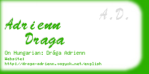 adrienn draga business card